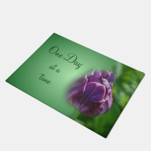 Paillasson Un Jour À La Fois Inspiration Tulipe