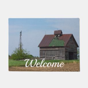 Paillasson Un Vieux Port De Bienvenue Dans L'Illinois
