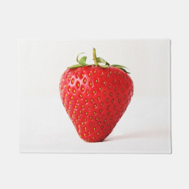 Paillasson Une dmcna de fraise rouge (Devant)