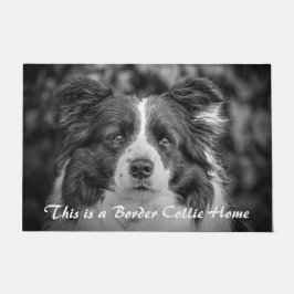 Paillasson Une frontière Collie Accueil