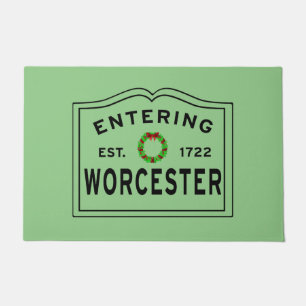Paillasson Vacances À Worcester, MA Wreath Do
