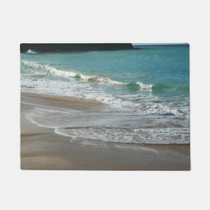 Paillasson Vagues sur la plage bleu turquoise Océan