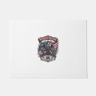 Paillasson Vampire Patriotique Liberté Seigneur Horreur Monst