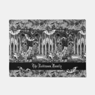 Paillasson Vampires gothiques les plus sombres Crypte Graves 