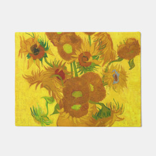 Paillasson Van Gogh Quinze Tournesols Dans Un Vase Art