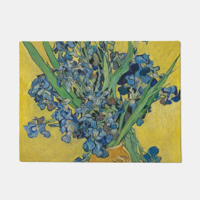 Paillasson Van Gogh Vase avec l'impressionnisme classique d'I (Devant)