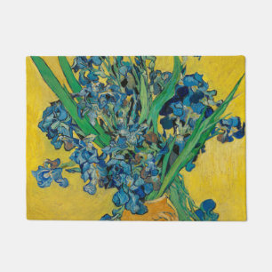 Paillasson Vase Van Gogh avec Iris Classic Impressionnisme