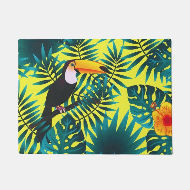 Paillasson Végétation d'été Foliage de la Jungle tropicale To (Devant)