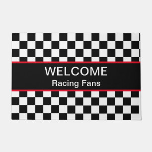 Paillasson Ventilateurs De Course De Voiture De Bienvenue