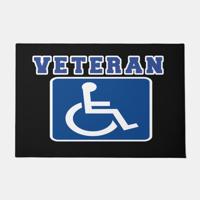 Paillasson Vétérinaire handicapé handicapé (Devant)