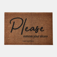 Veuillez retirer vos chaussures