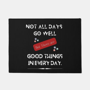 Paillasson Vibes positives et citations motivationnelles Conc