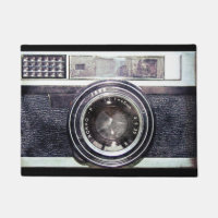 Vieil appareil-photo noir