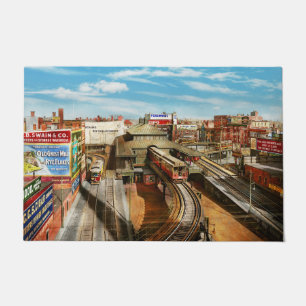 Paillasson Ville - Boston MA - Gare de Dudley Street 1904