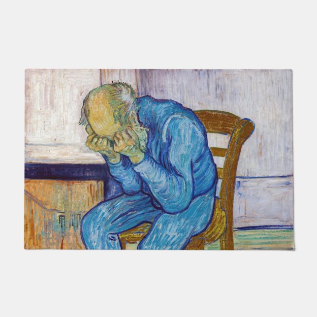 Paillasson Vincent van Gogh - À la porte de l'éternité (Devant)
