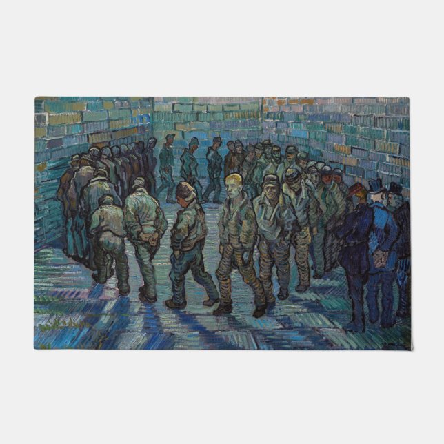 Paillasson Vincent van Gogh - La cour de la prison (Devant)
