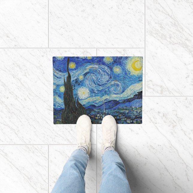 Paillasson Vincent van Gogh, Starry Night (Intérieur)