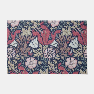 Paillasson Vintage motif floral, William Morris
