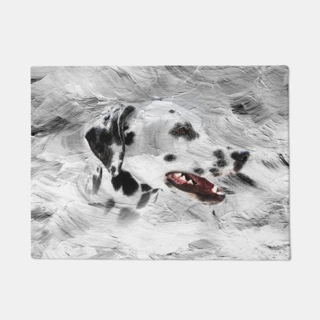 Paillasson Visage dalmatien (Devant)