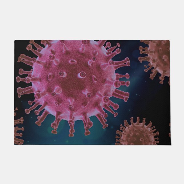 Paillasson Vive Virus Biologie Sol Mat (Devant)