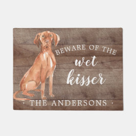 Paillasson Vizsla hongroise .Dog Porte personnalisée Mat
