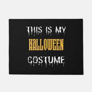 Paillasson Voici Mon Costume D'Halloween - Drôle Halloween