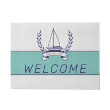 Voilier nautique Turquoise Blue Navy été
