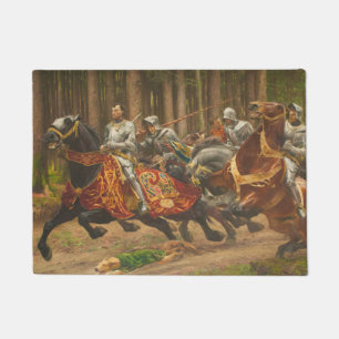 Paillasson Vol de Charles le Téméraire à cheval