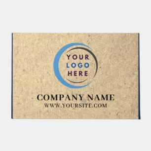Paillasson Votre entreprise de marques de logo