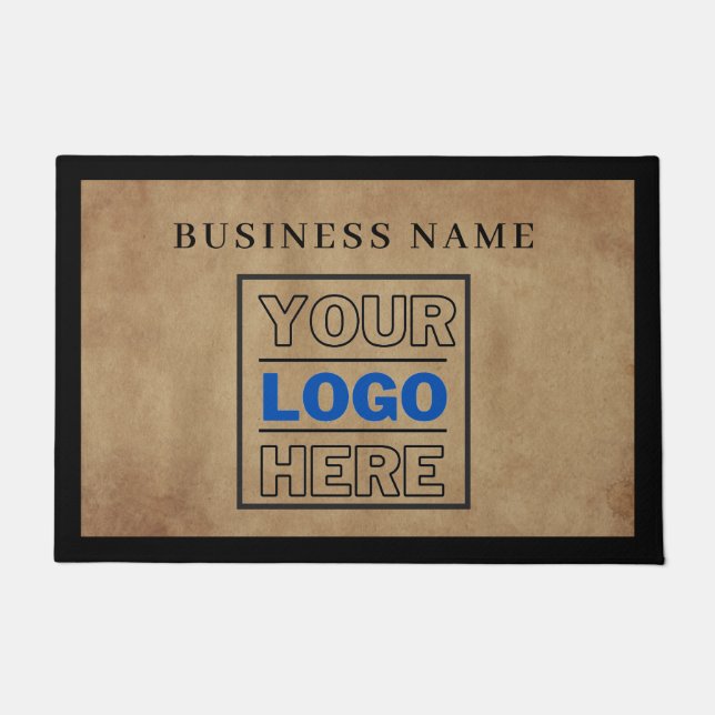 Paillasson Votre marque de logo | Entreprise (Devant)