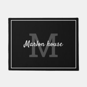 Paillasson Votre nom est monogrammé