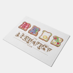 Paillasson Watercolor Breakfast logo commercial