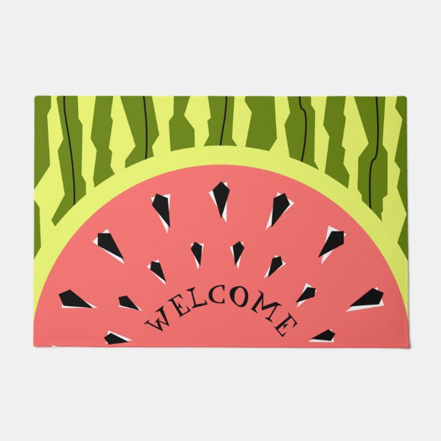 Paillasson Watermelon Pink Bienvenue (Devant)