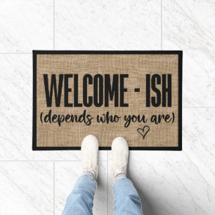 Paillasson Welcome Funny Sarcastic Doormat