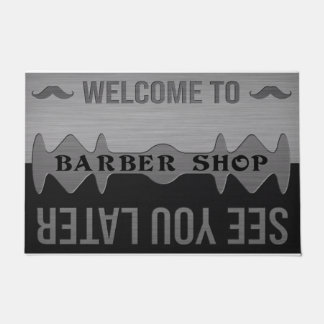 Paillasson Welcome To Barber Shop, See You Later