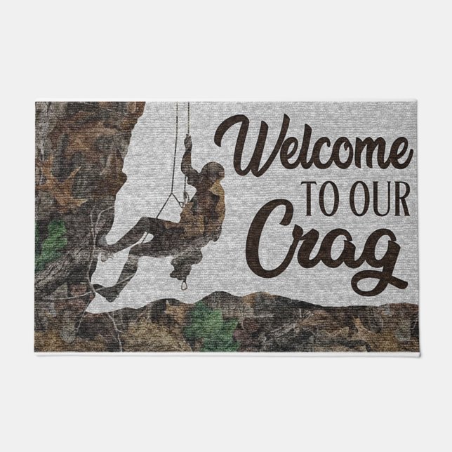 Paillasson Welcome to our drag retro doormat (Devant)