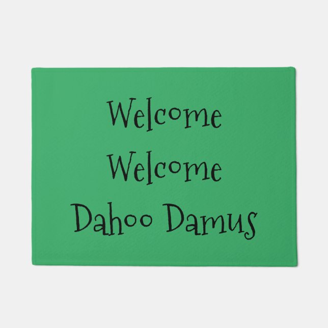 Paillasson Welcome, Welcome, Dahoo Damus (Devant)