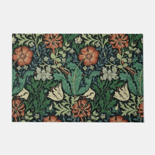 Paillasson William Morris Compton Floral Art Nouveau Motif