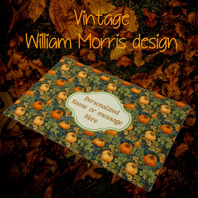 Paillasson William Morris Customisé jardiniers Citrouilles d' (Créateur téléchargé)
