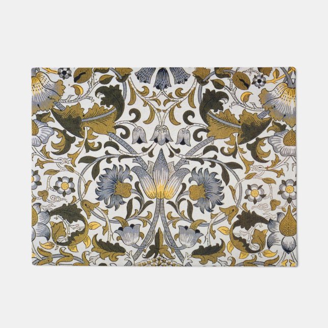 Paillasson William Morris Lodden Fleur florale (Devant)