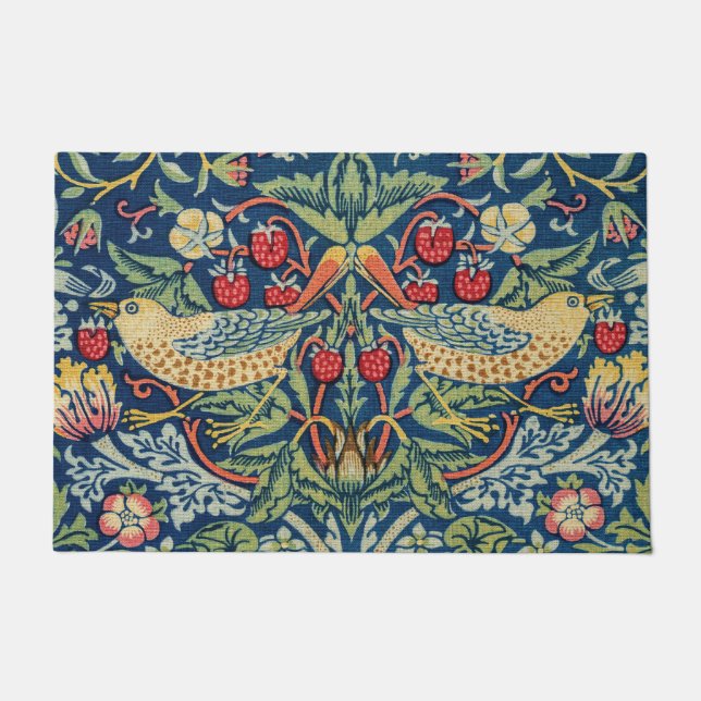 Paillasson William Morris - Thief aux fraises (Devant)
