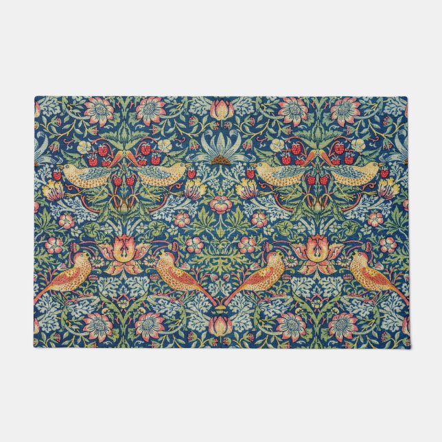 Paillasson William Morris - Thief aux fraises (Devant)