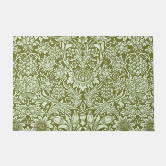 Paillasson William Morris "tournesol" 2 (Devant)