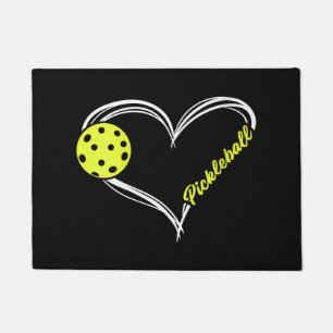 Paillasson Womens Love Pickleball - mignon match de picklebal