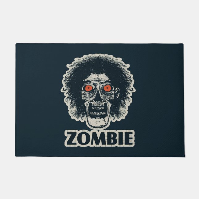 Paillasson Yeux orange ZOMBIE (Devant)