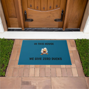 PAILLASSON ZÉRO DUCKS PORTE MAT
