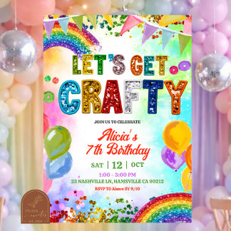 Pailletten Glitter Farbige Pailletten Bastelparty Einladung