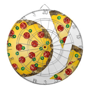 Pailletten Pizza Dartscheibe