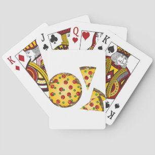 Pailletten Pizza Spielkarten