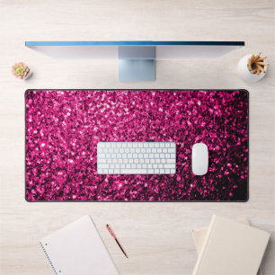 Paillettes de fausse brillance rose chaud